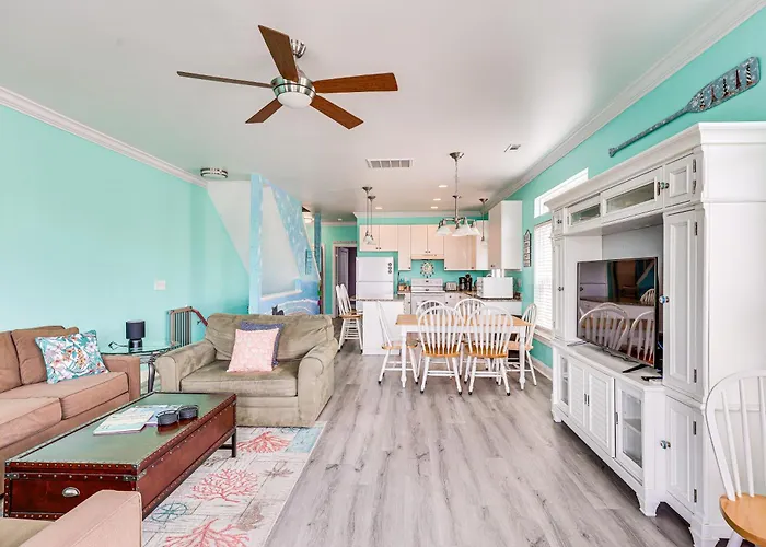 Calm Coastal Haven With 2 Balconies Near Beach