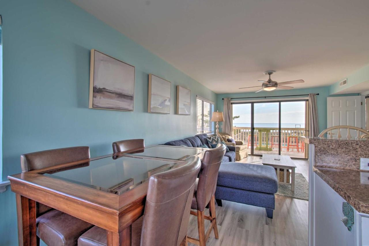 Ocean-view With Deck, Steps To Carolina Beach! Apartment Carolina Beach