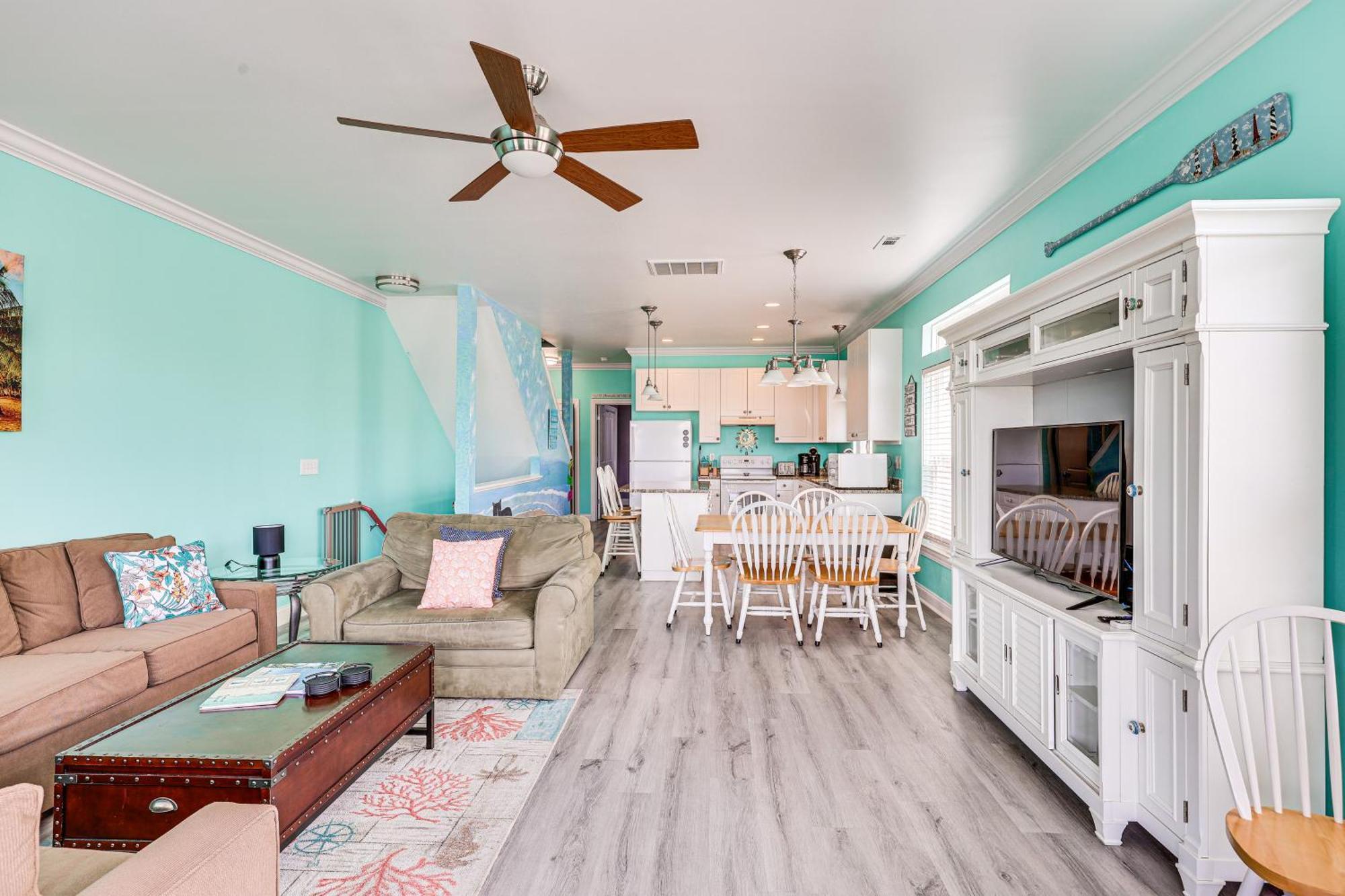 Calm Coastal Haven With 2 Balconies Near * Carolina Beach