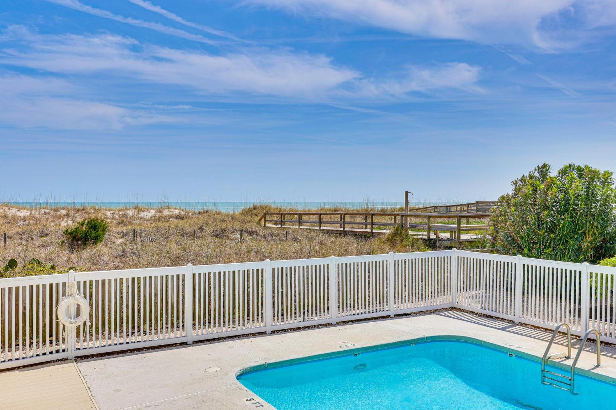 Carolina With Balcony And Ocean Access! Apartment Carolina Beach