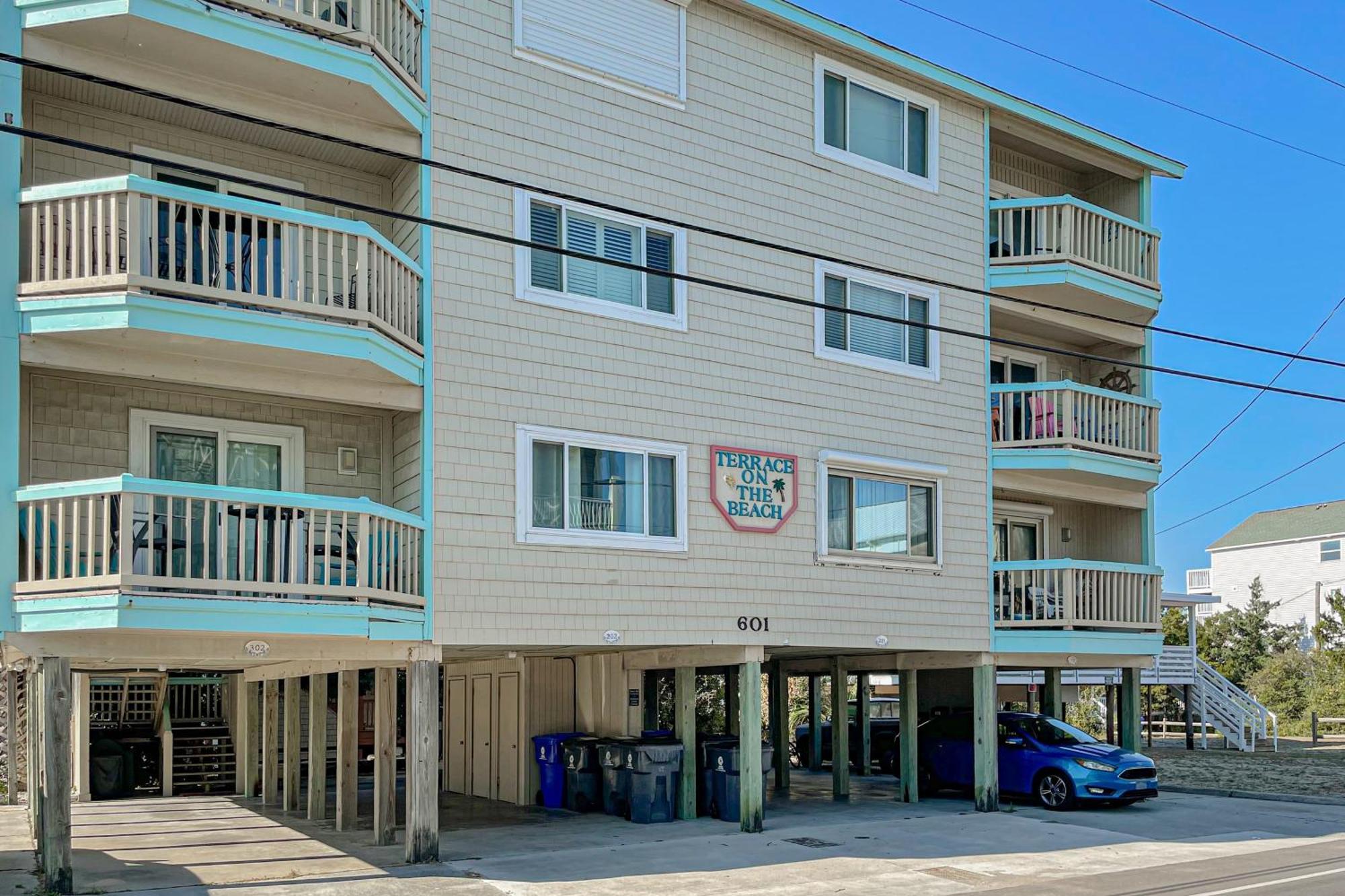 Apartment Terrace On The 201 Carolina Beach