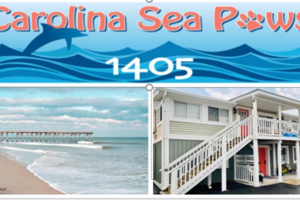 30 Sec To The Beach, Sun, & Sunrises With A Family & Pet Friendly Backyard! * Carolina Beach