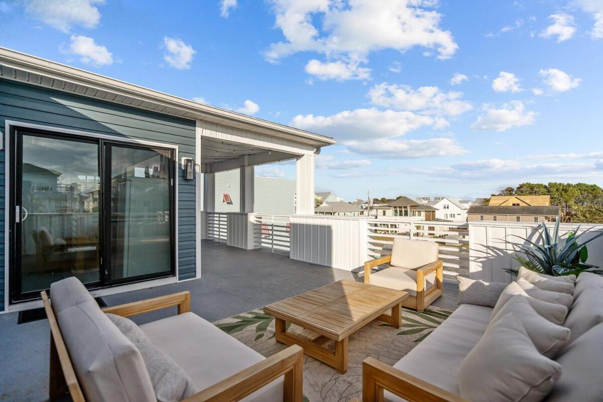 Apartment 5 Min Walk To Roof Patio Office Garage Bbq Carolina Beach