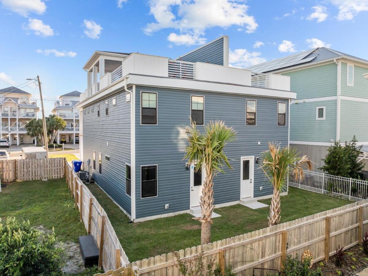 Apartment 5 Min Walk To Roof Patio Office Garage Bbq Carolina Beach