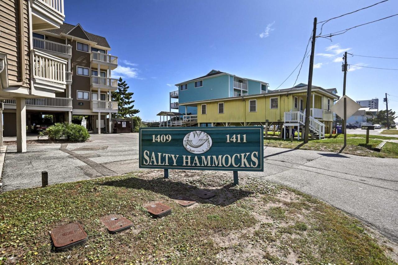 Ocean-view With Deck, Steps To Carolina Beach! Apartment
